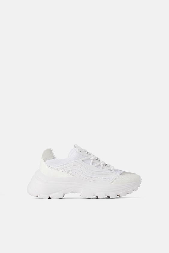 Track Sole Sneakers Zara Slovenia