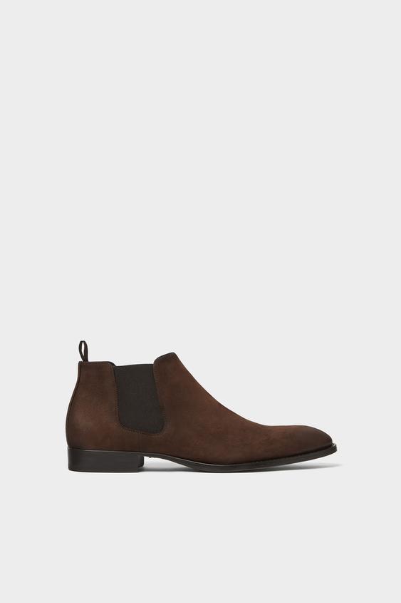 Brown leather ankle boots Brown leather ankle boots