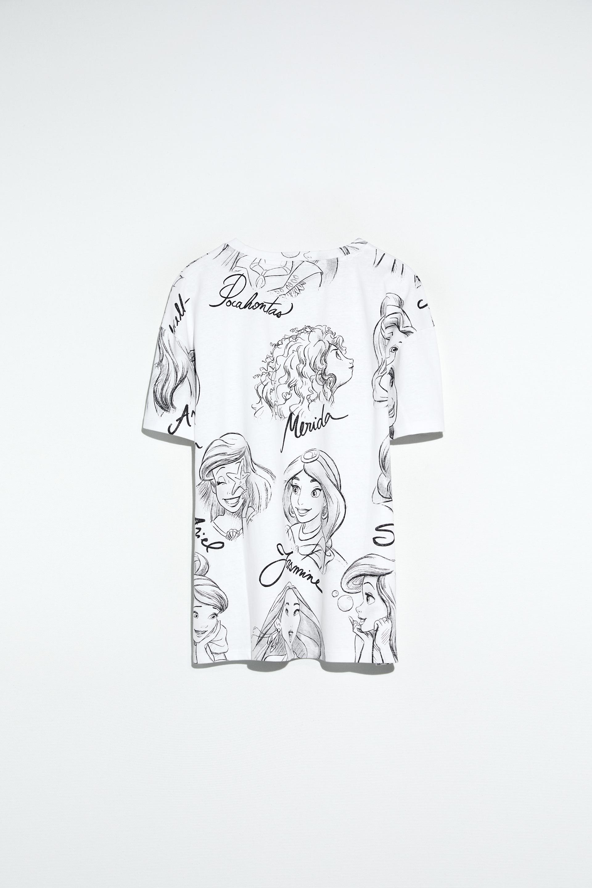 ディズニー プリンセス tシャツ Zara Japan 日本