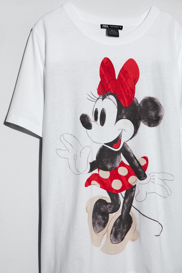 ディズニー ミニーマウスtシャツ Zara Japan 日本