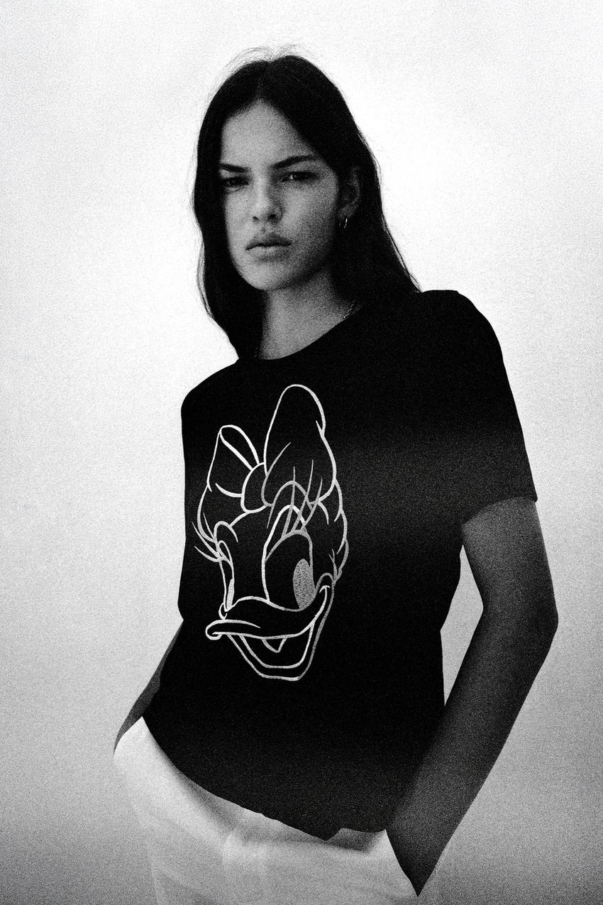 ディズニー デイジーダック Tシャツ Zara Japan 日本