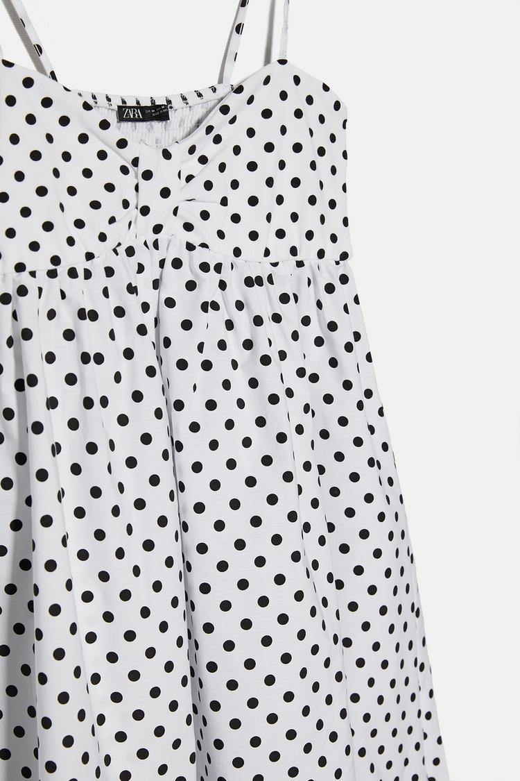 Vestito A Pois Zara Italia Italy