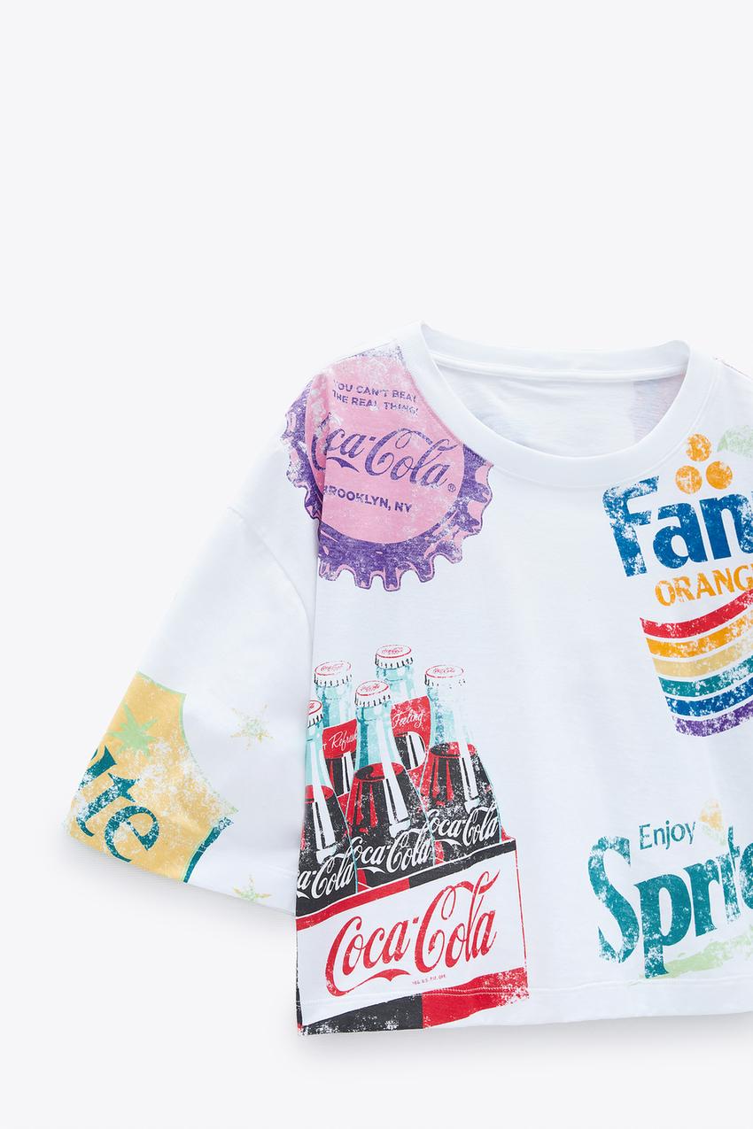 Coca Cola T Shirt Trf Zara United Kingdom