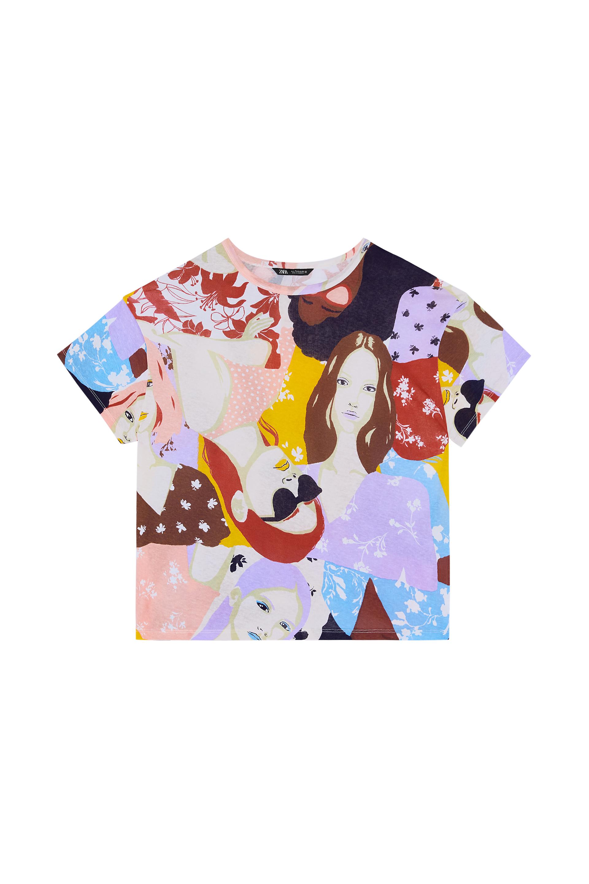 Printed T Shirt Trf Trf Zara United States