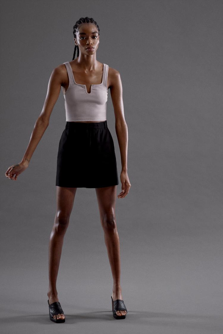 Cropped Top Trf Zara United States