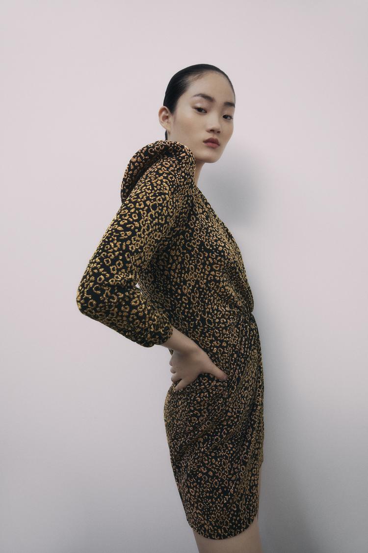 アニマル柄ワンピース Zara Japan 日本 アニマル柄ワンピース Zara Japan 日本
