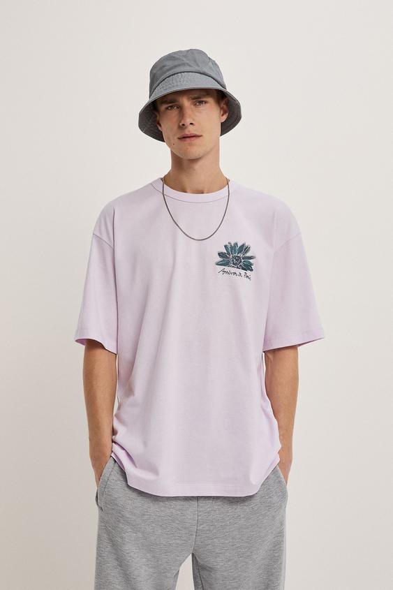 T Shirt Floreali Da Uomo Saldi Online Zara Italia