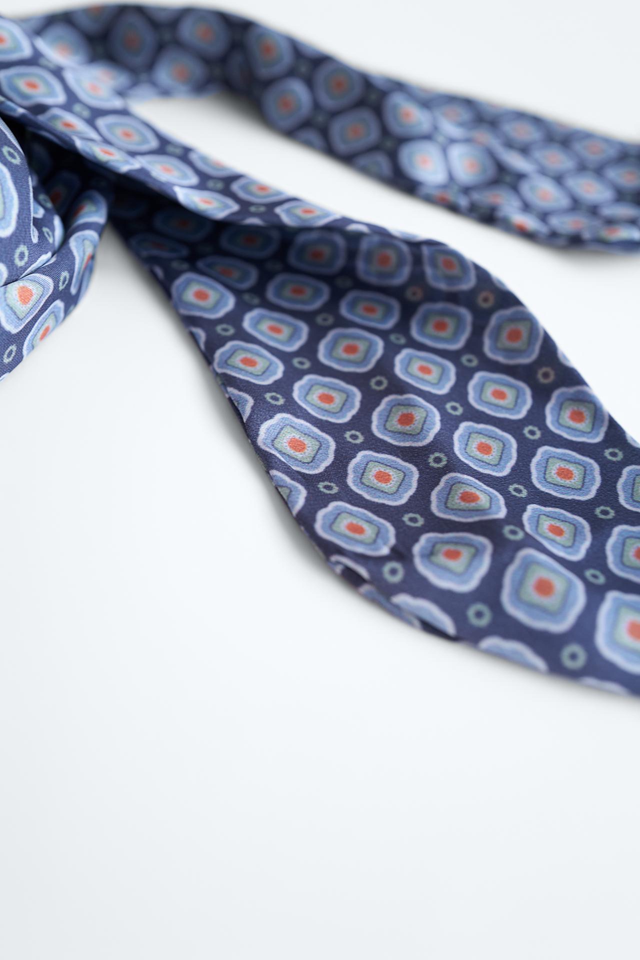 Image 2 of SMALL-PRINT SCARF from Zara