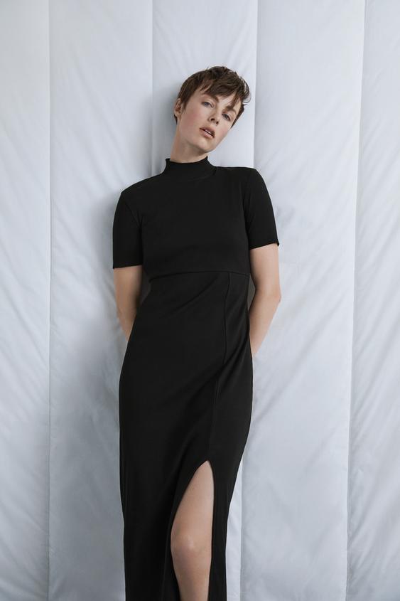 リブ編みワンピース Zara Japan 日本 リブ編みワンピース Zara Japan 日本