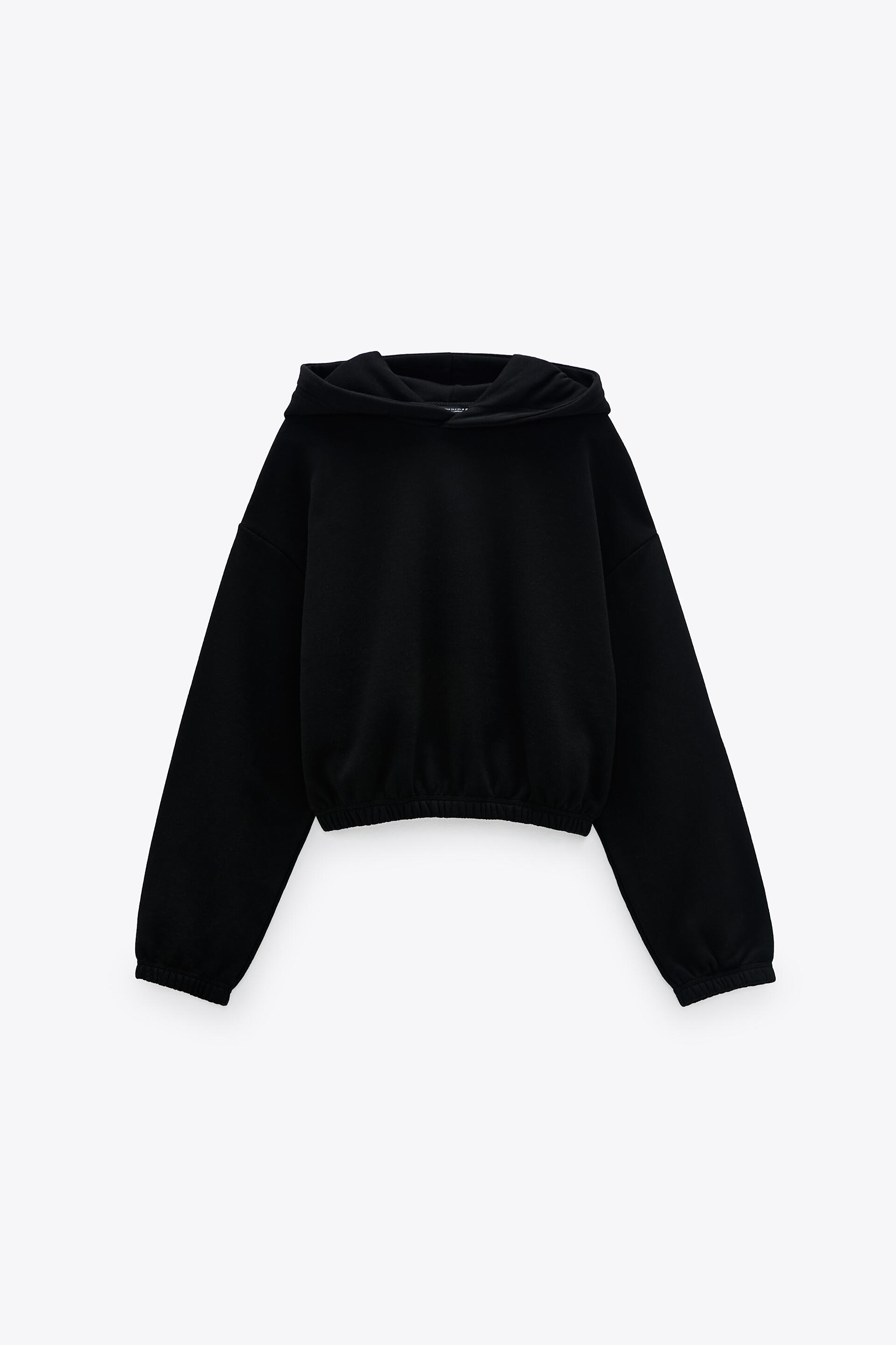 zara lilac moletom com capuz