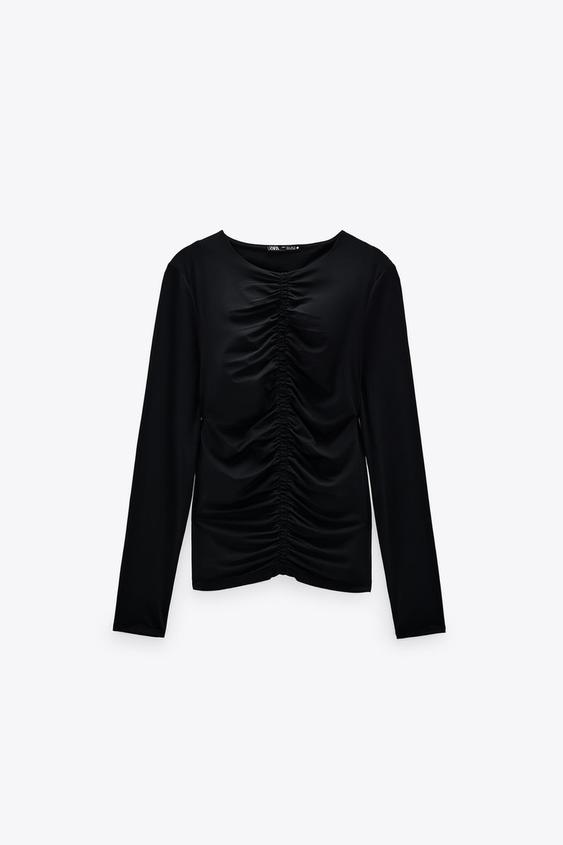 camisetas manga larga niño zara