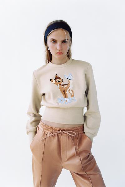 Bambi C Disney Sweatshirt Zara Honduras