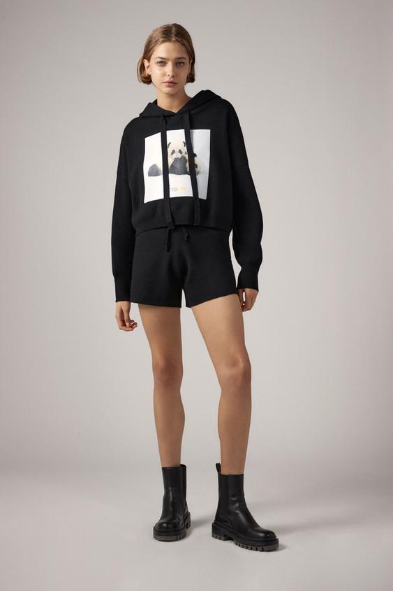 SUDADERA PUNTO PHOTO ARK © NATIONAL GEOGRAPHIC | ZARA Nicaragua