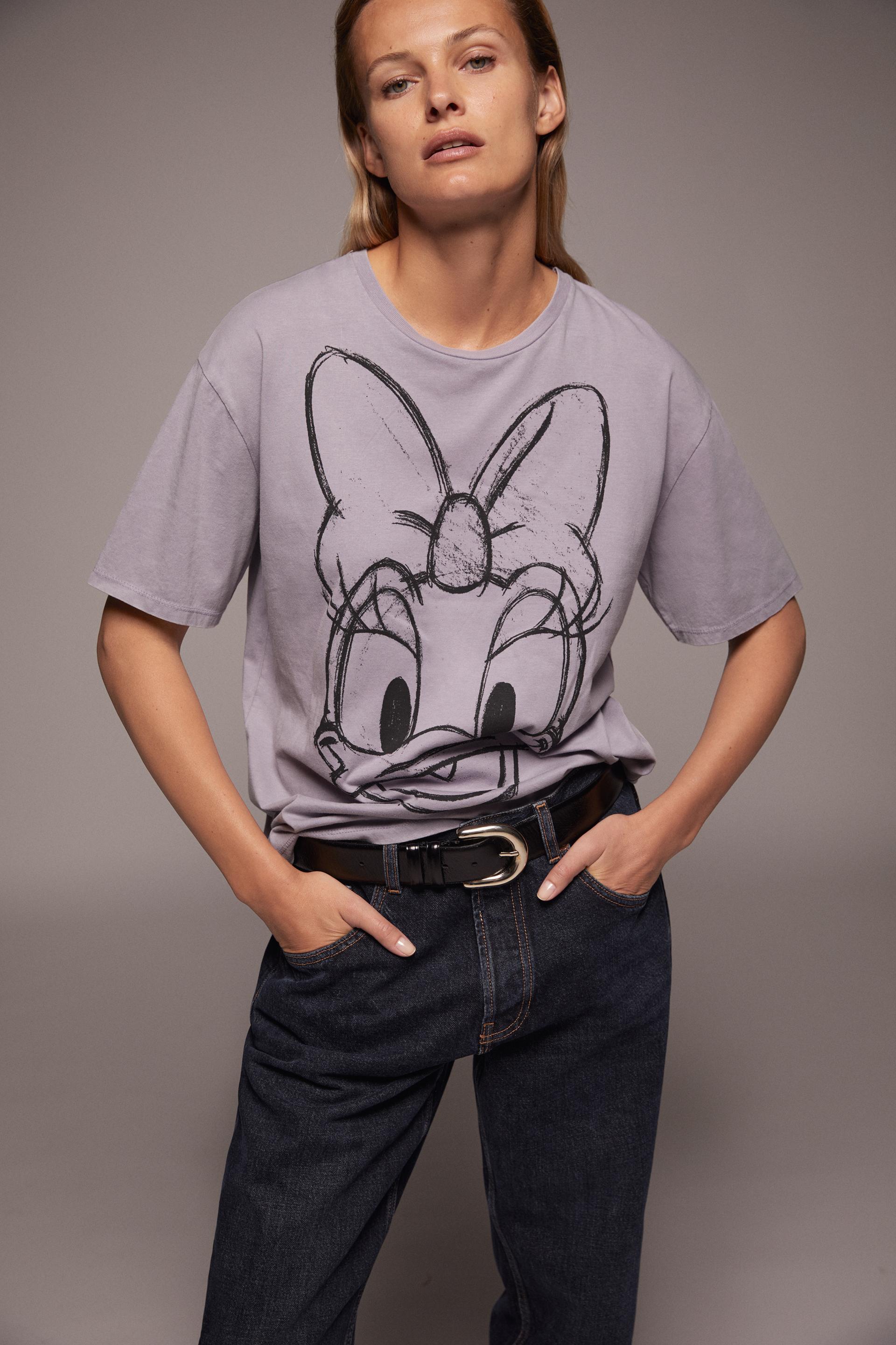 ディズニー デイジーダック Tシャツ Zara Japan 日本