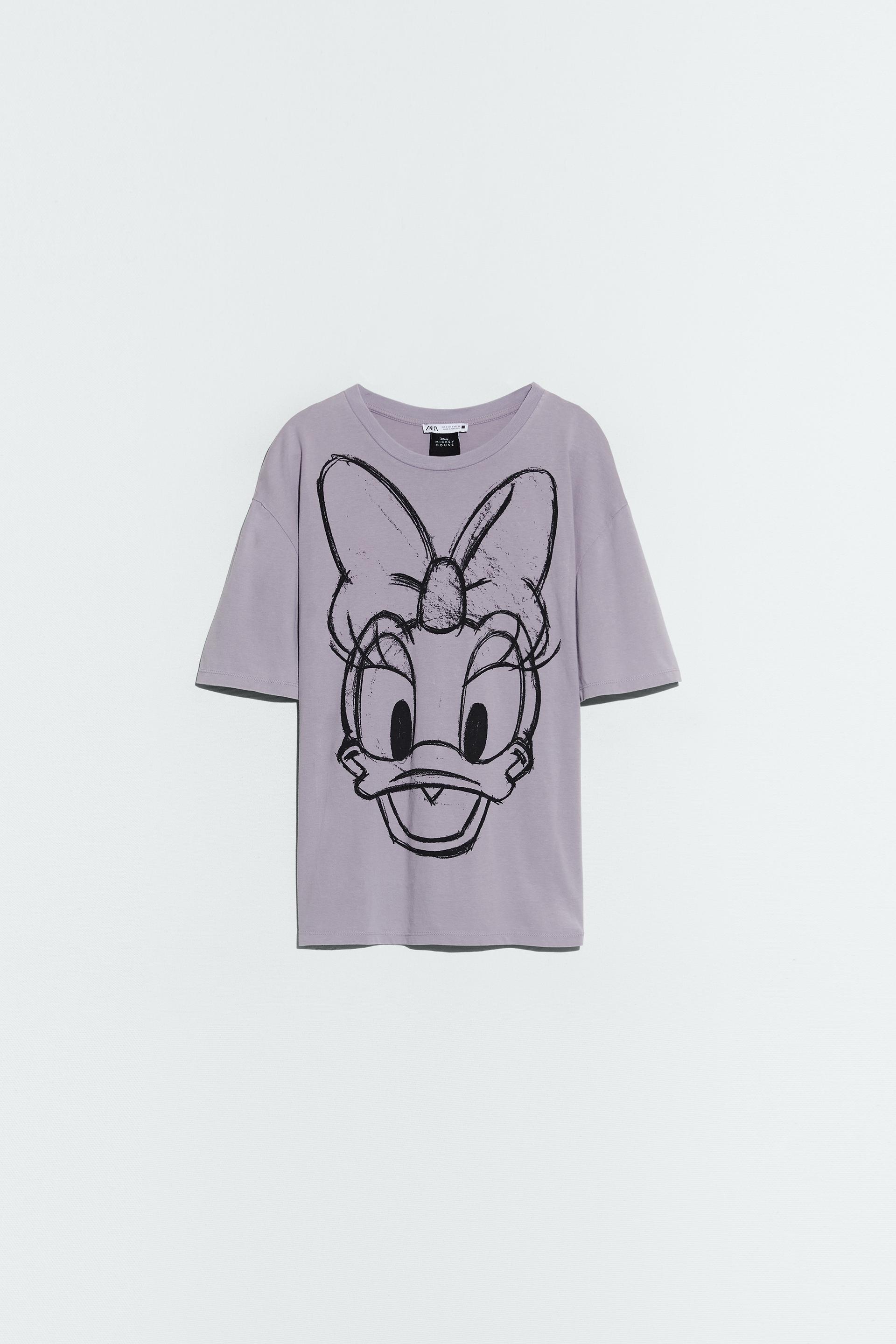 ディズニー デイジーダック Tシャツ Zara Japan 日本
