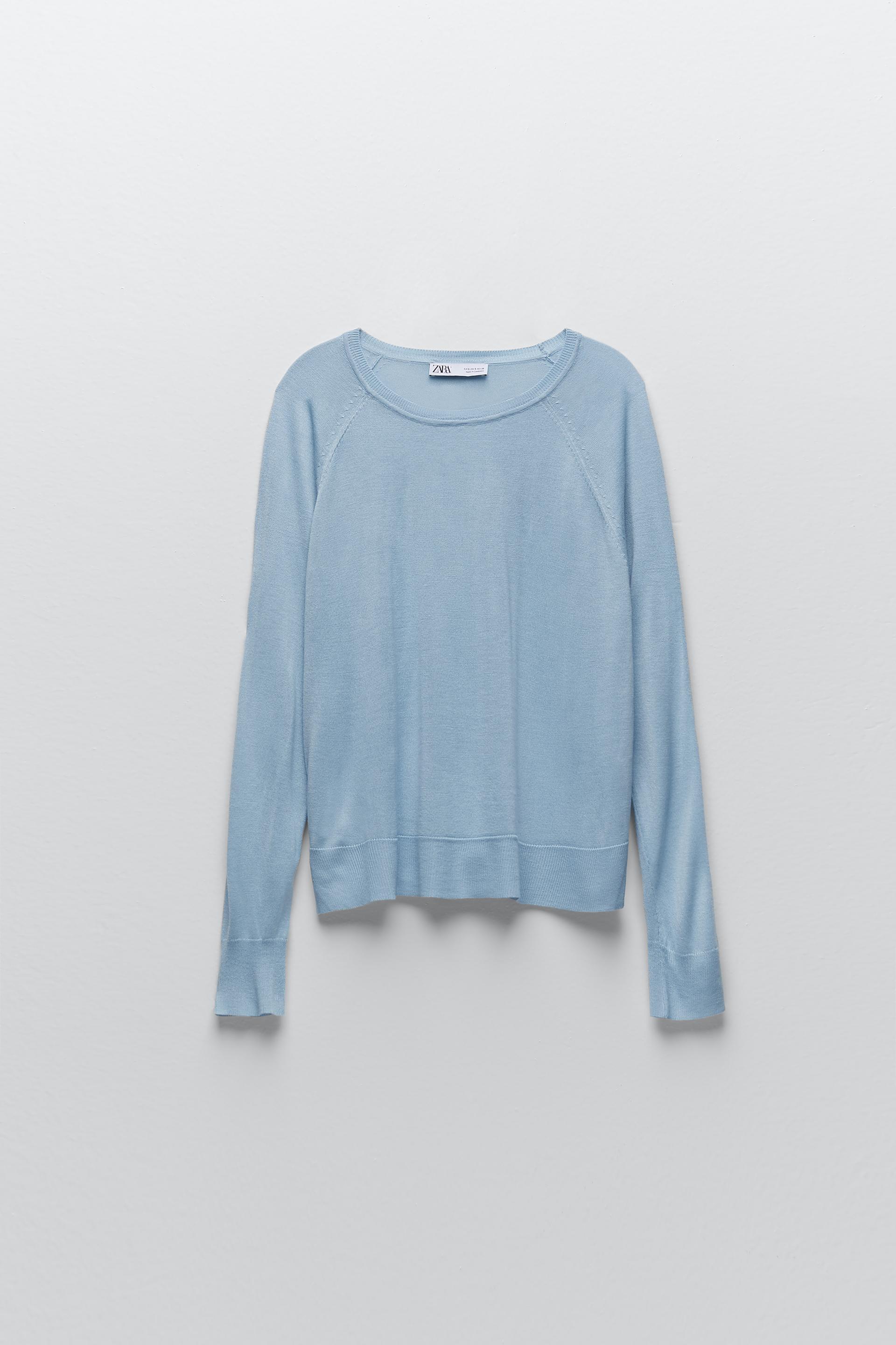 Basic Triko Kazak Zara Turkiye Turkey