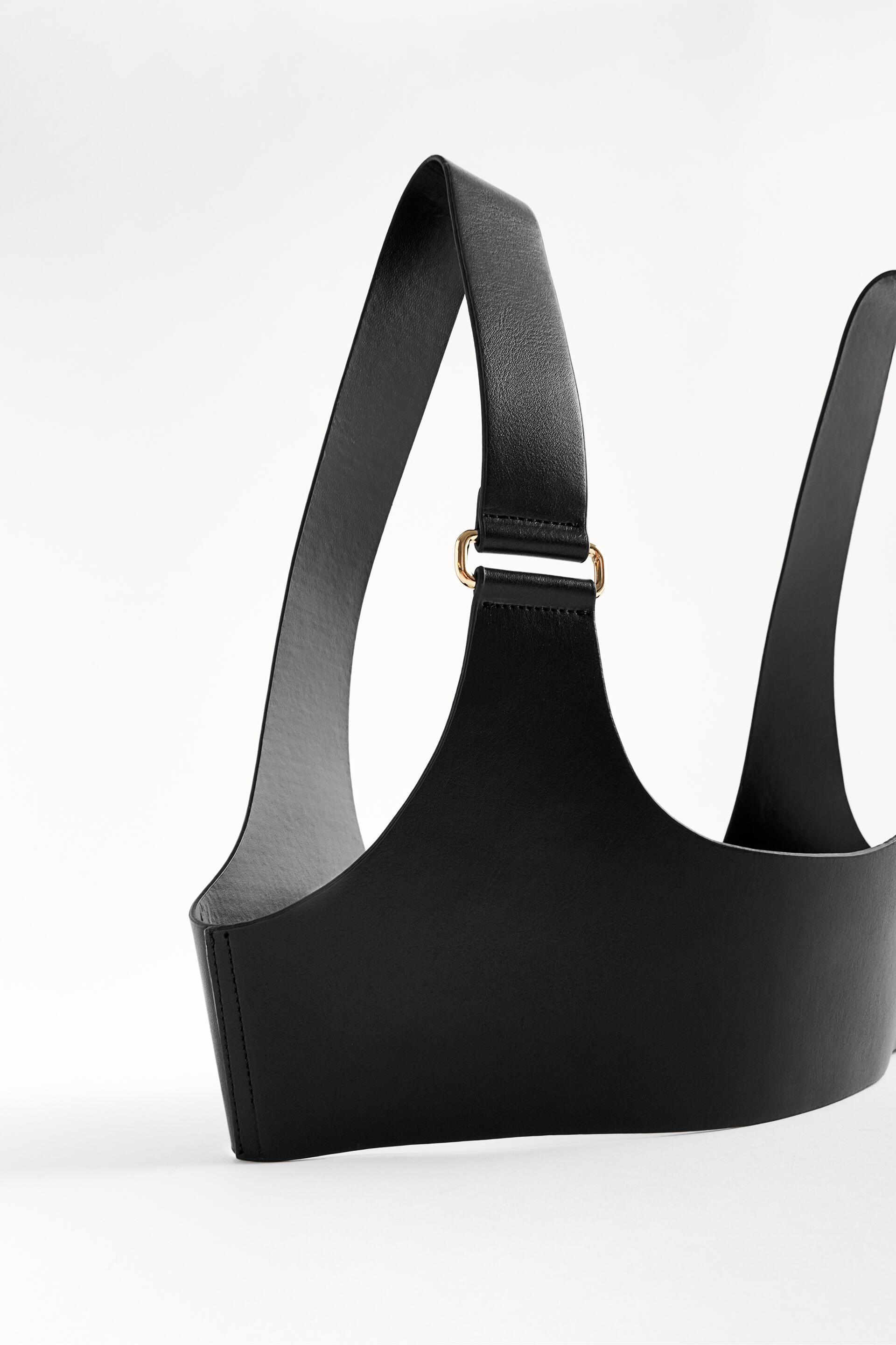 Faux leather harness zara clearance