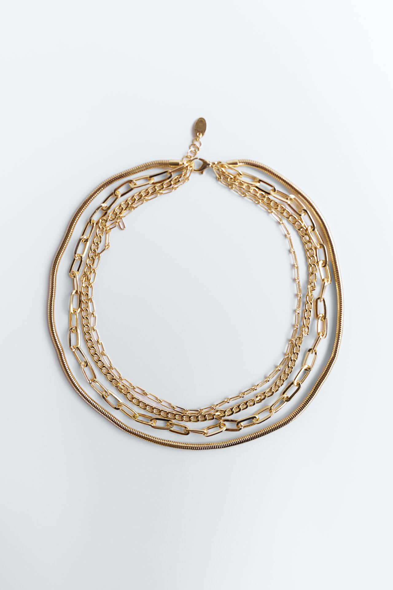 Image 2 of MULTI-CHAIN NECKLACE from Zara