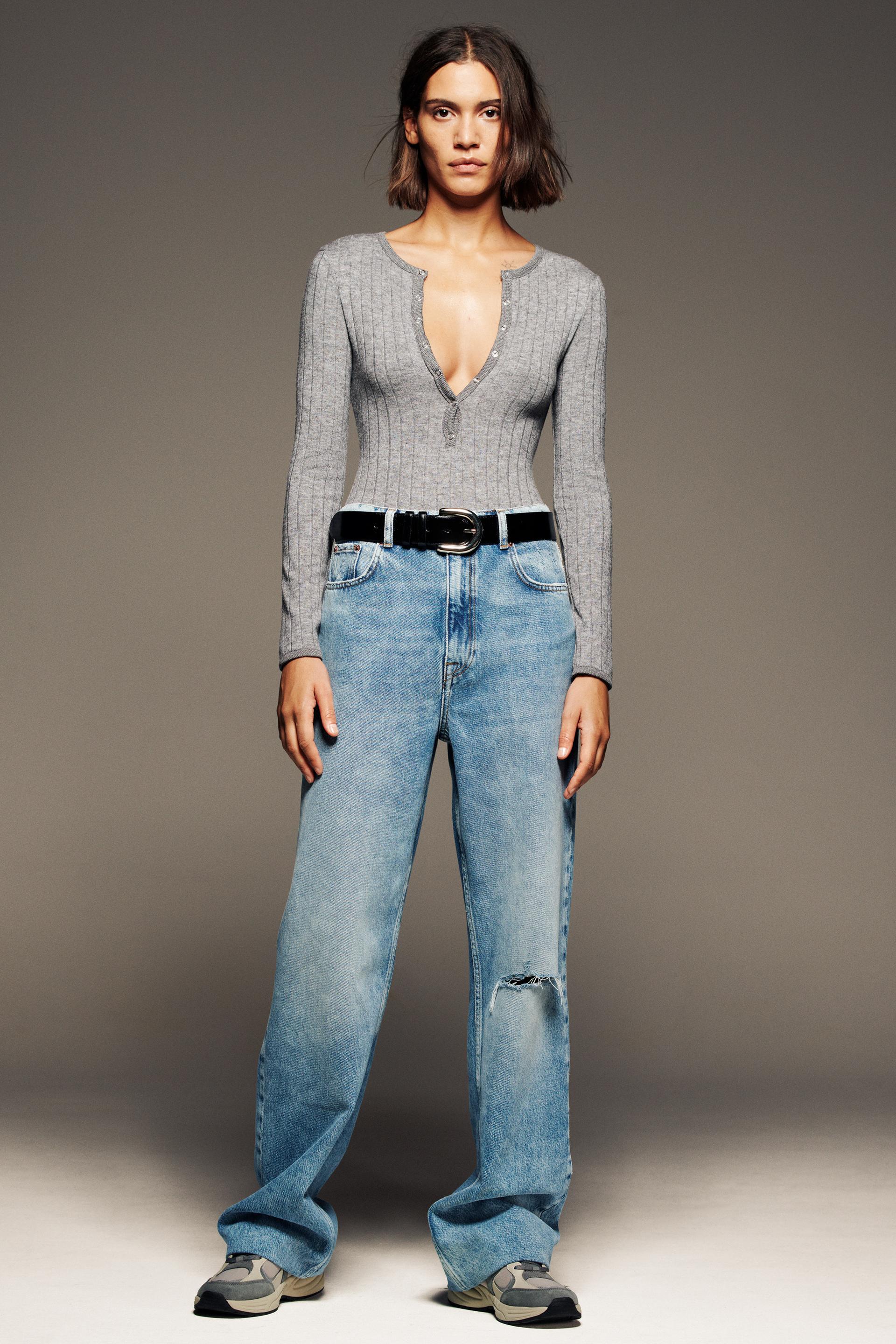 zara 90s jeans full length