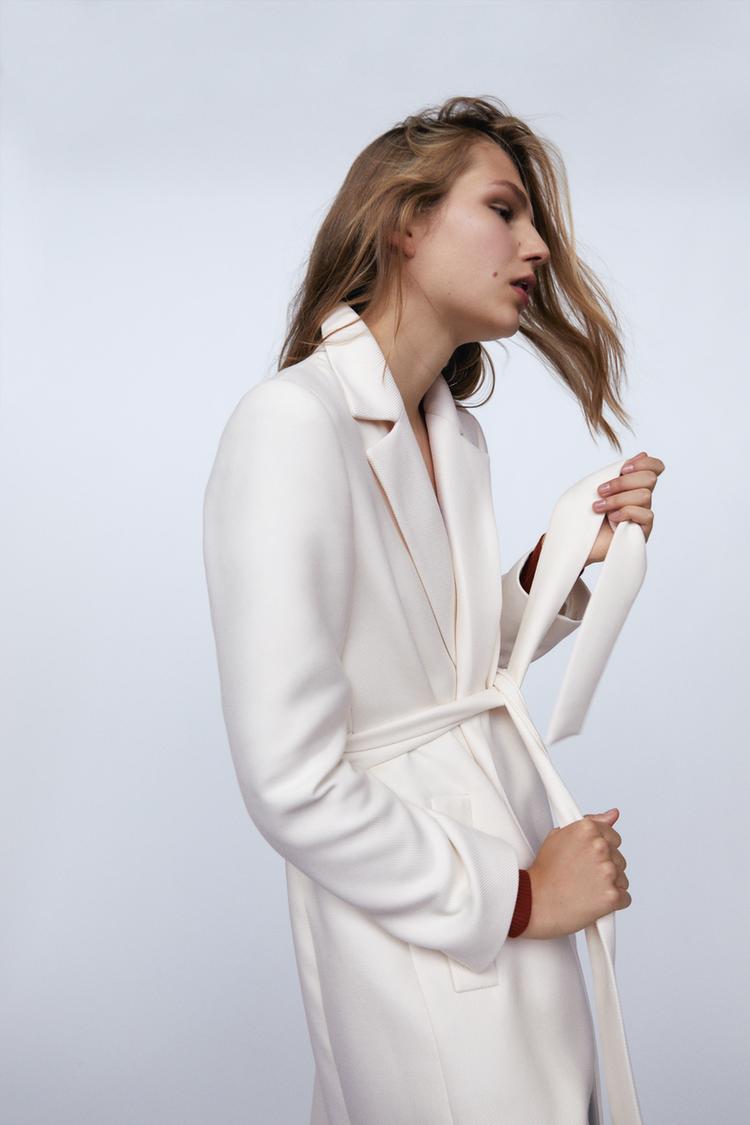 Mantel Mit Gurtel Zara Deutschland Germany