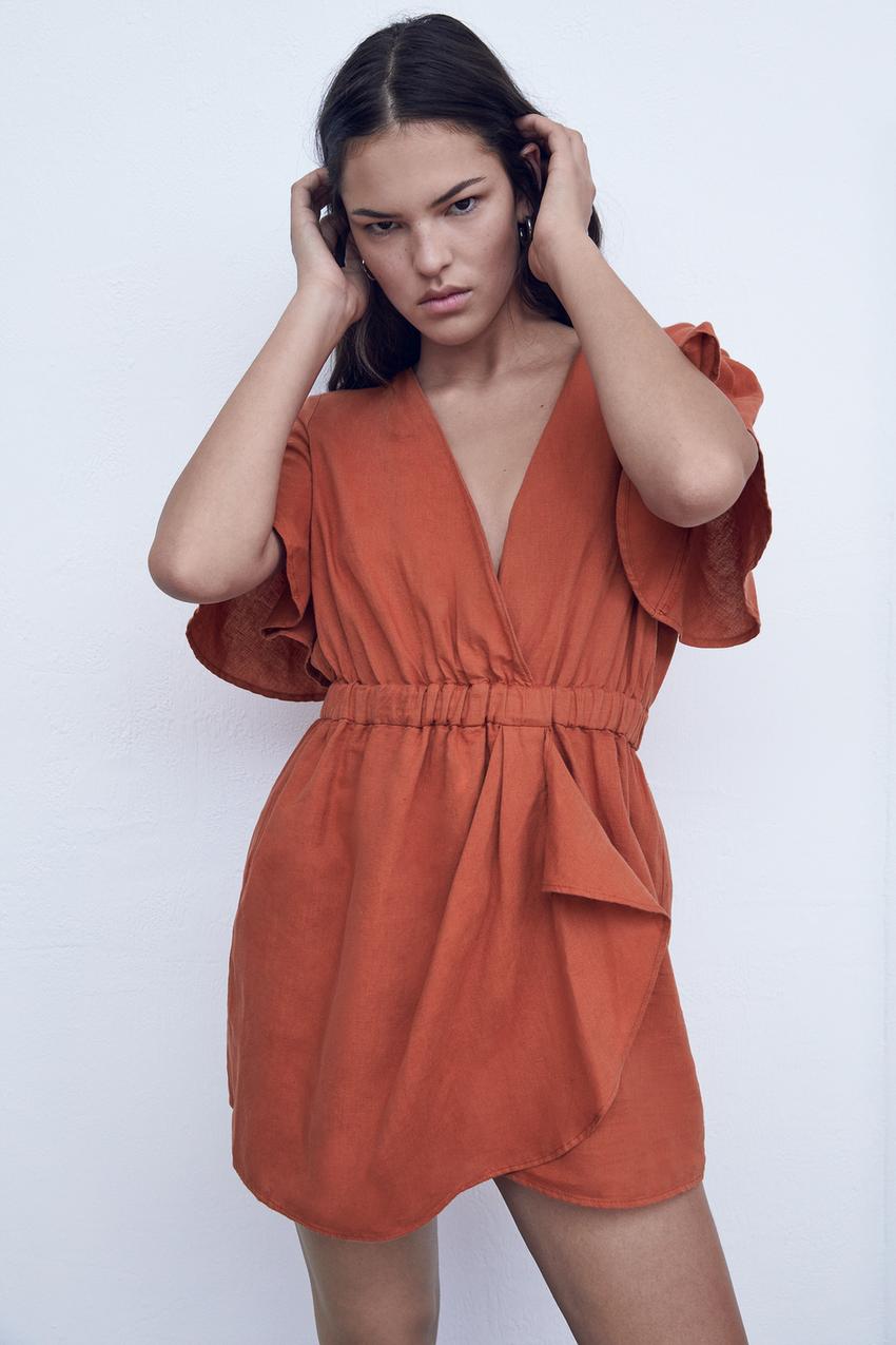 Imagine 2 din SALOPETĂ SCURTĂ CU IN de pe Zara