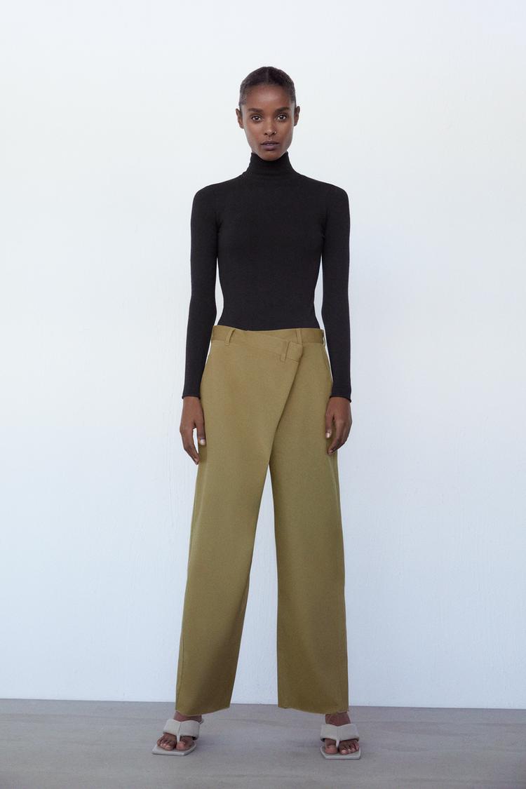 Merino Wool Blend Bodysuit Zara Canada