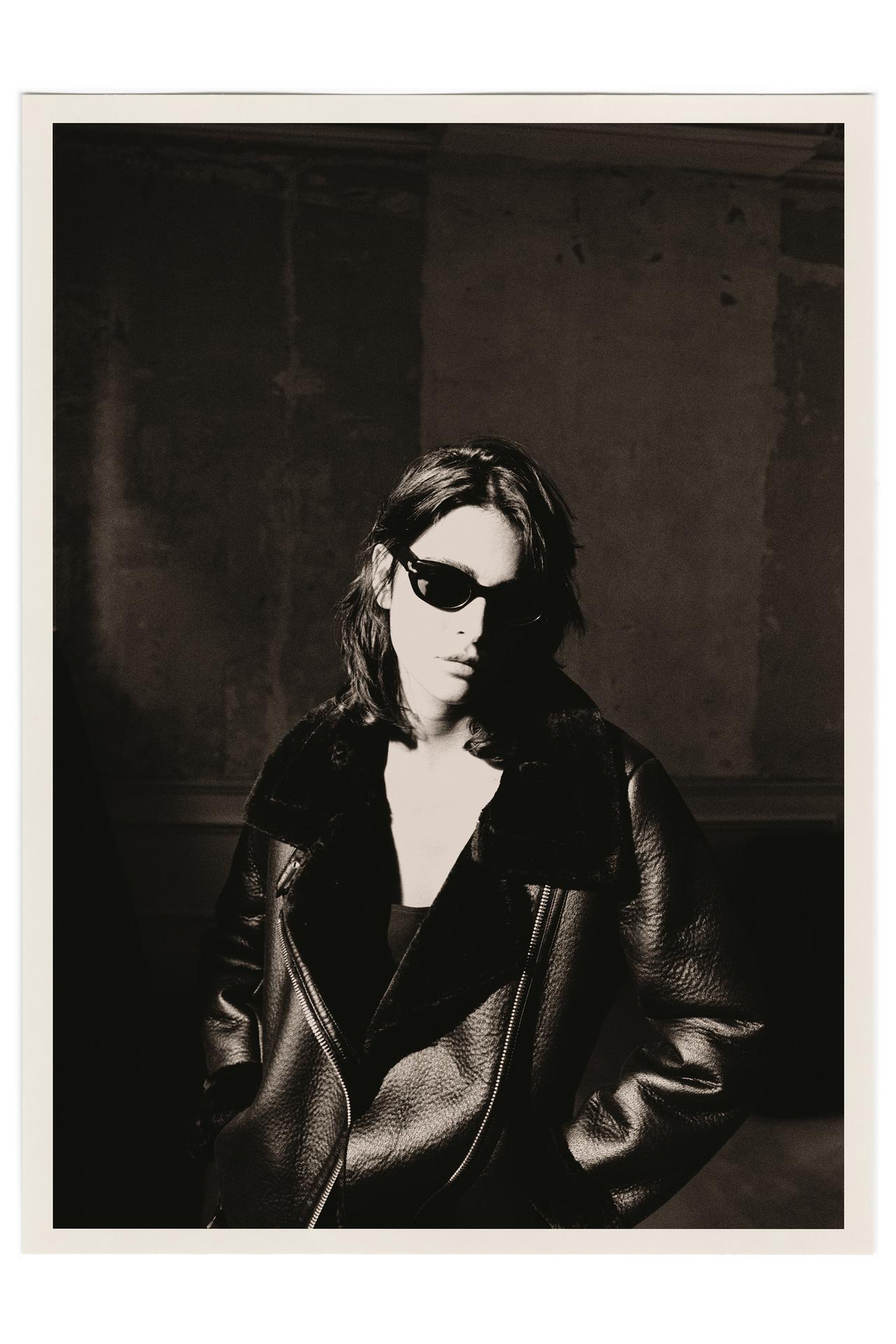 DOUBLE-FACED BIKER JACKET