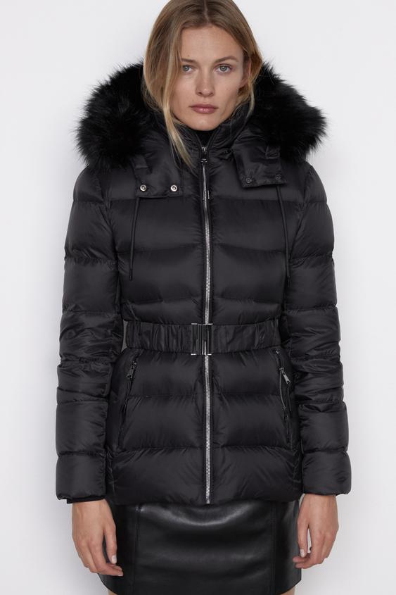 Women S Faux Fur Coats Online Sale Zara United Kingdom