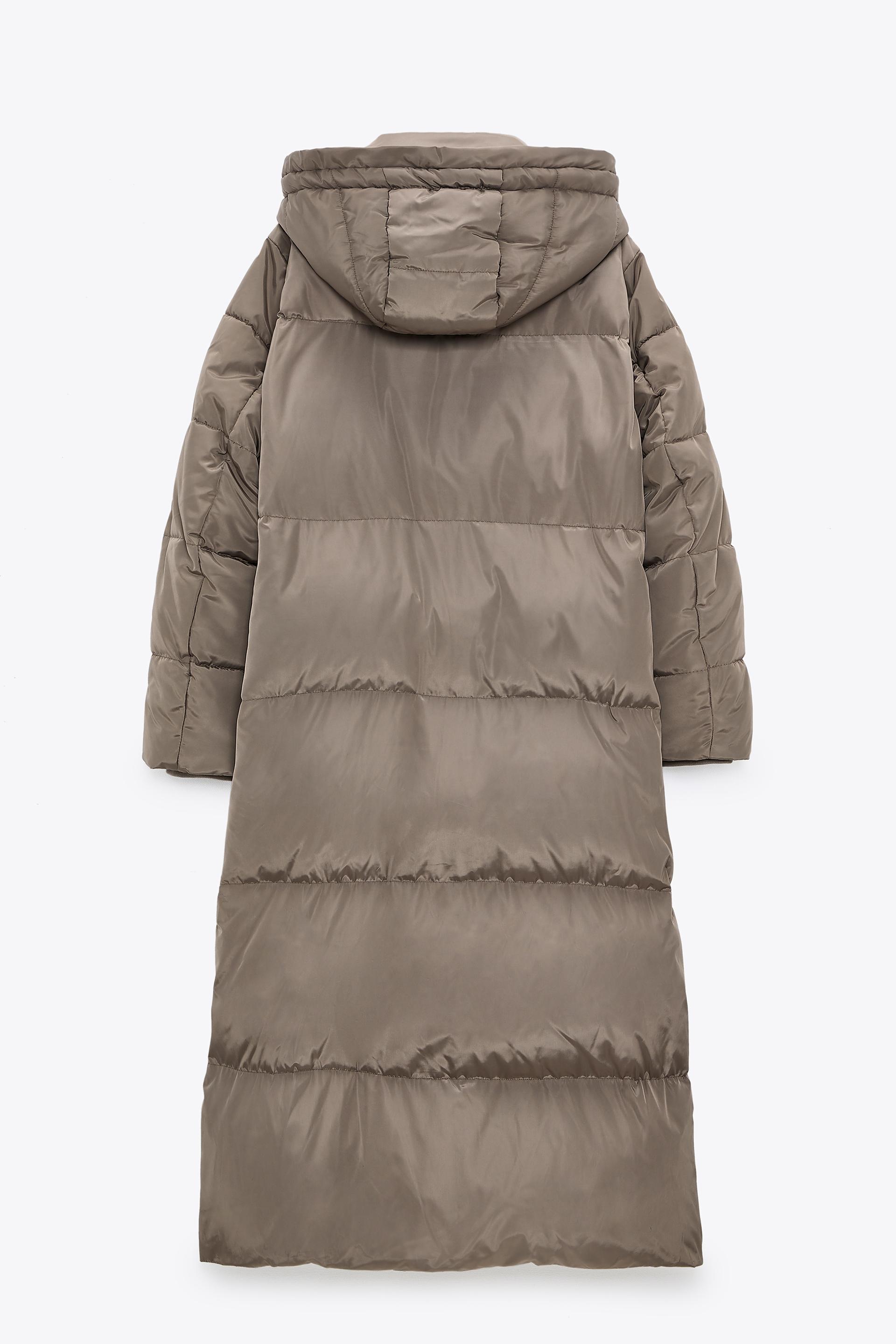 Langer Wasser Und Windfester Mantel Zara Deutschland Germany