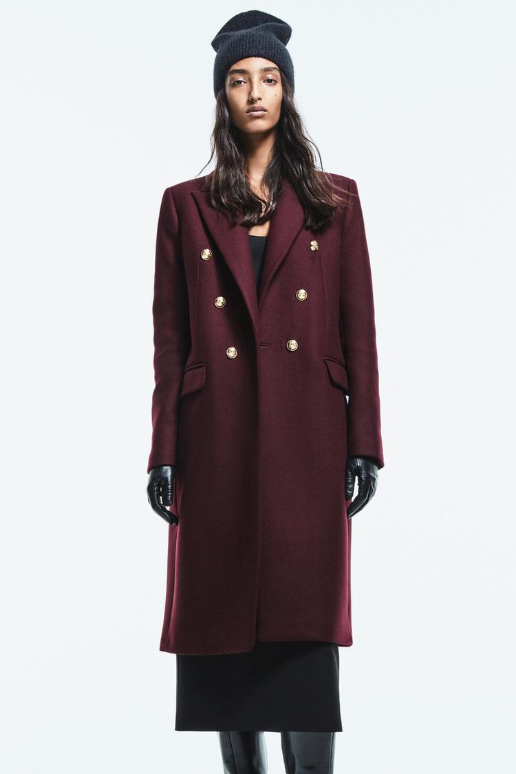 Mantel Aus Wollmischgewebe Zara Deutschland Germany