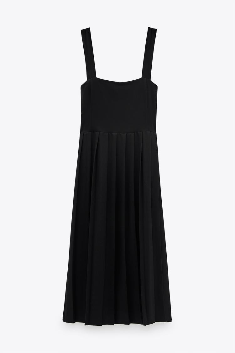 ボックスプリーツワンピース Zara Japan 日本 ボックスプリーツワンピース Zara Japan 日本