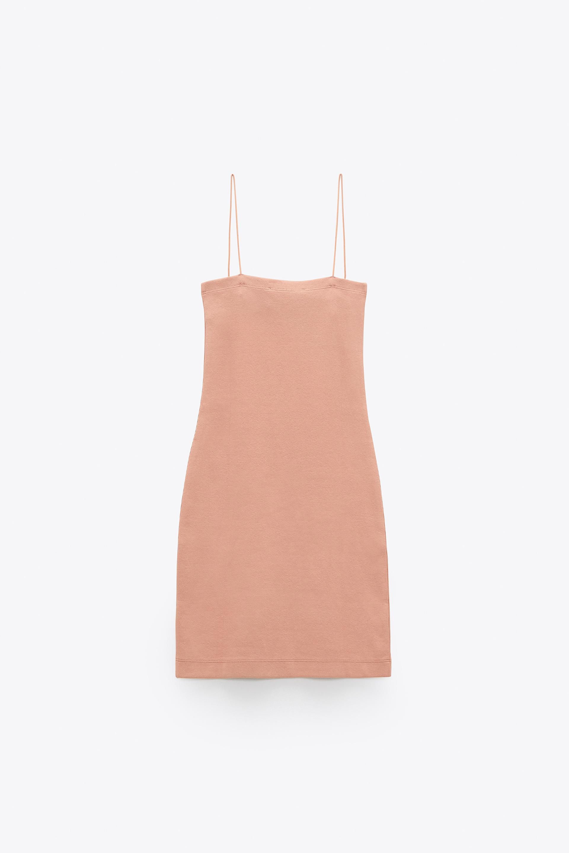 Kurzes Rippstrick Kleid Zara Kurzes Rippstrick Kleid Zara
