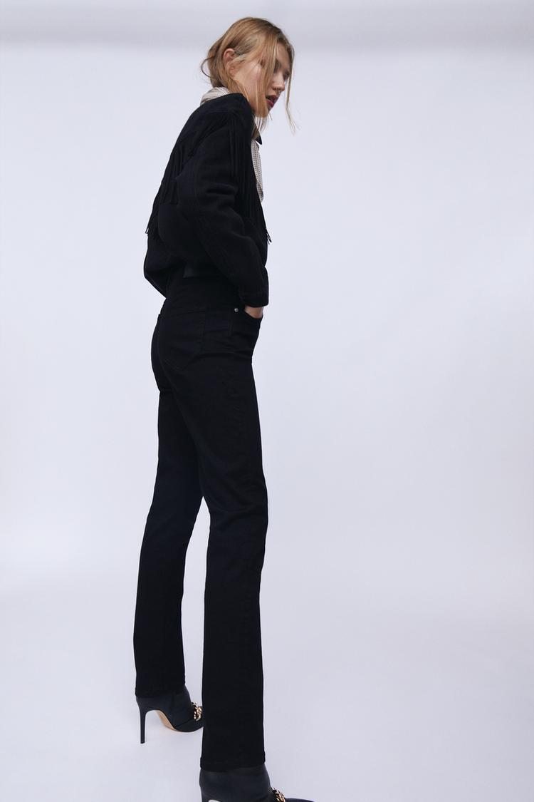 Jeansjacke Mit Fransen Zara Deutschland Germany