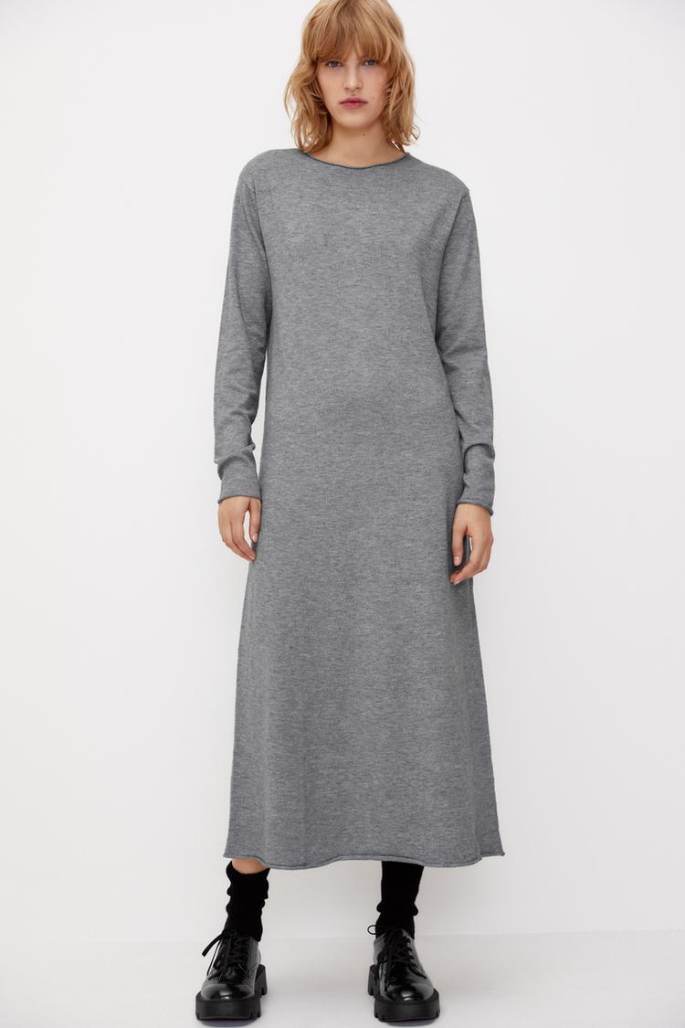 ロング丈ニットワンピース Zara Japan 日本