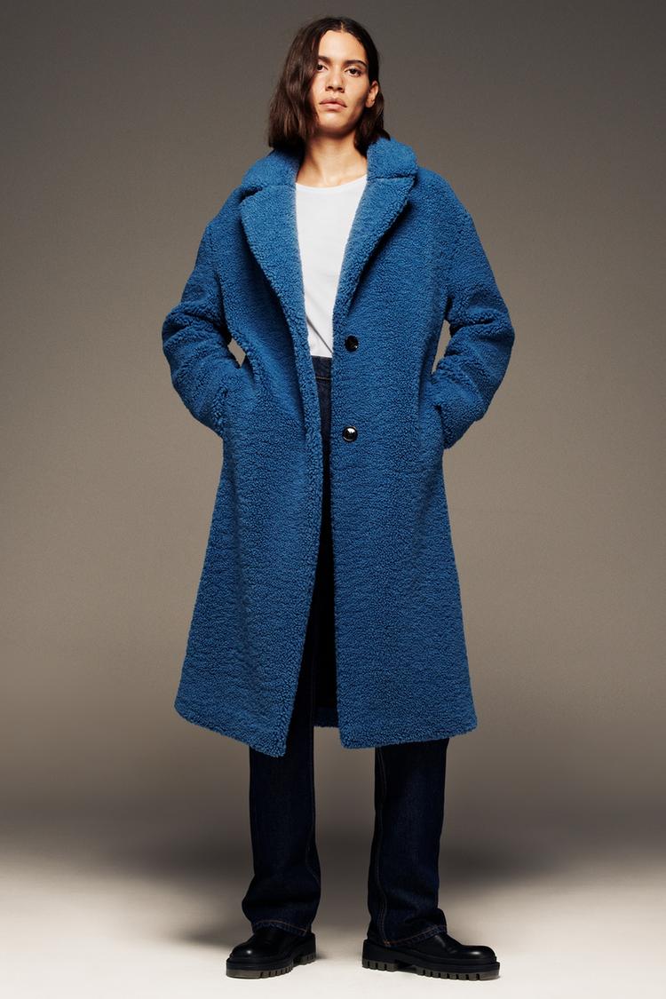 Mantel Aus Lammfellimitat Limited Edition Zara Deutschland Germany