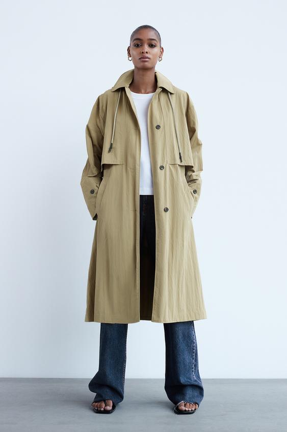 Limited edition trench coat zara Clearance