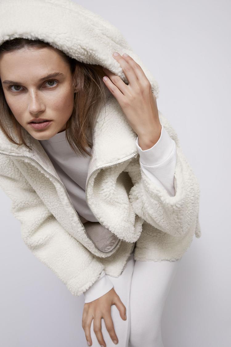 Mantel Aus Lammfellimitat Zara Deutschland Germany