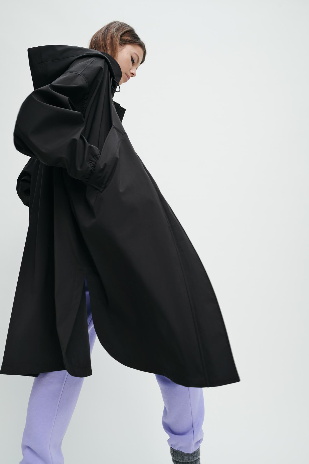 WATER REPELLENT 2-IN-1 OVERSIZED PARKA