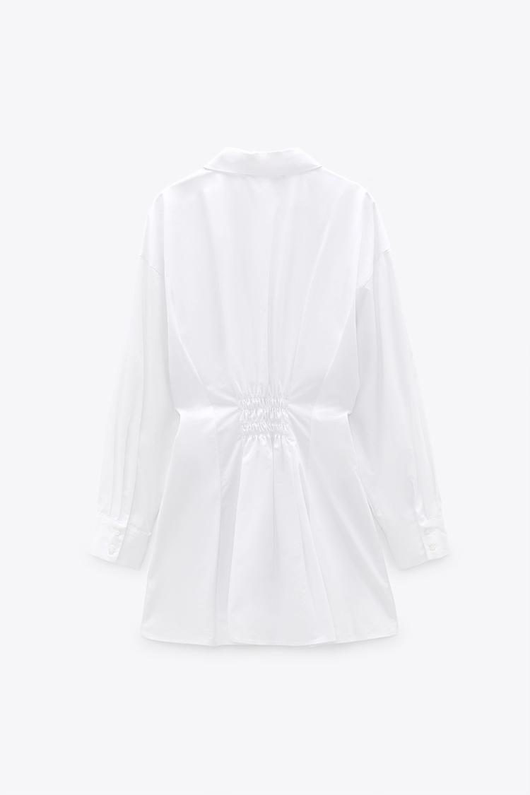 ダーツ入りシャツワンピース Zara Japan 日本