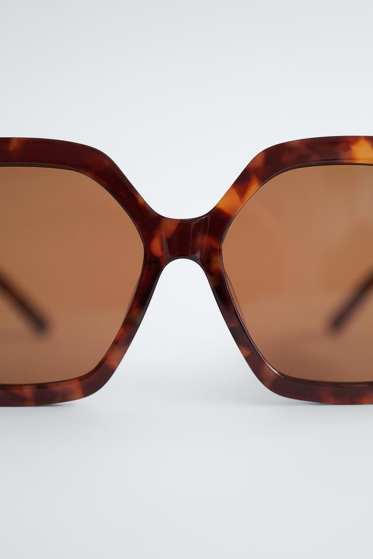 Occhiali Da Sole In Acetato Esagonali Zara Italia Italy