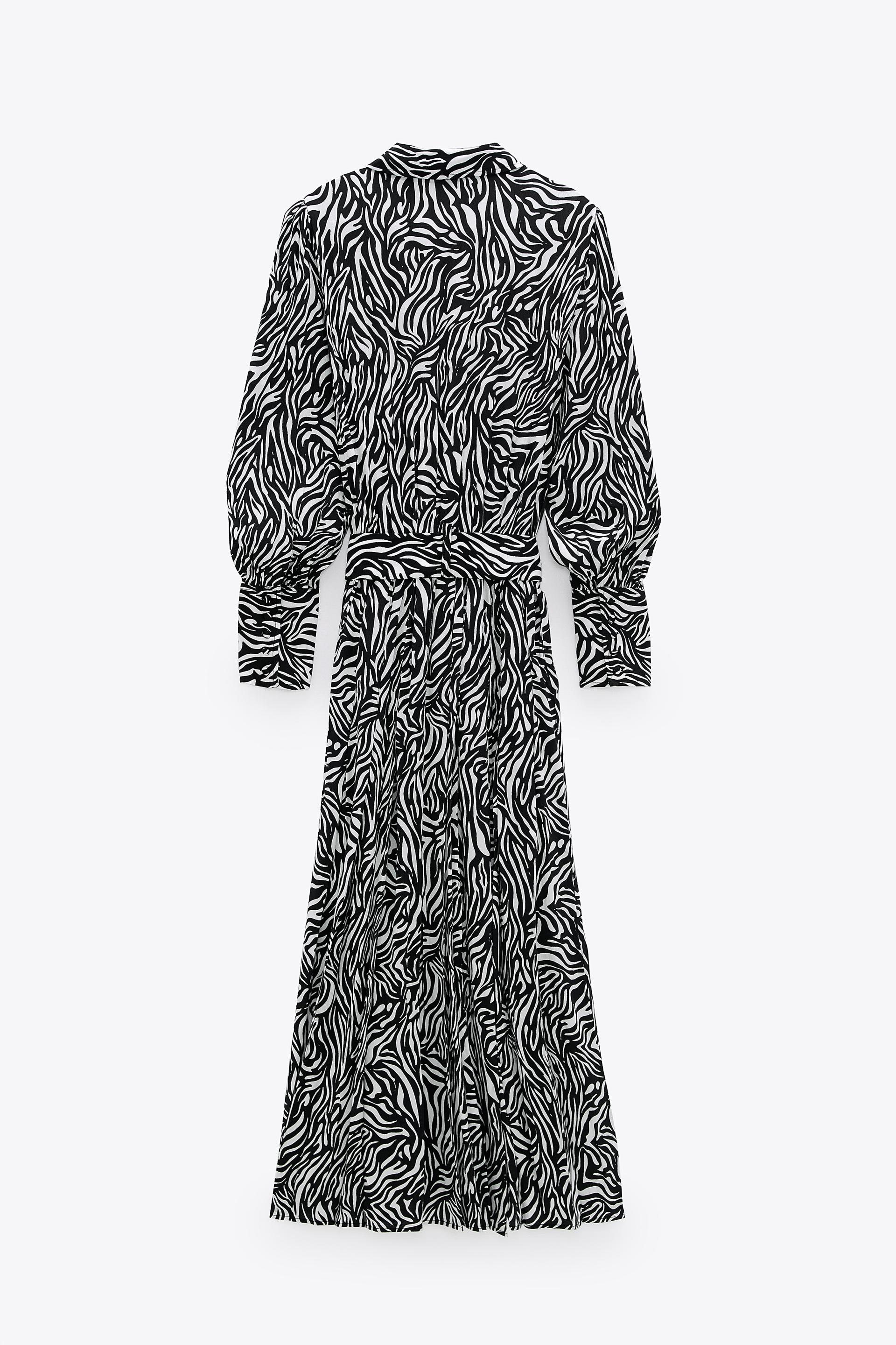 アニマル柄ワンピース Zara Japan 日本