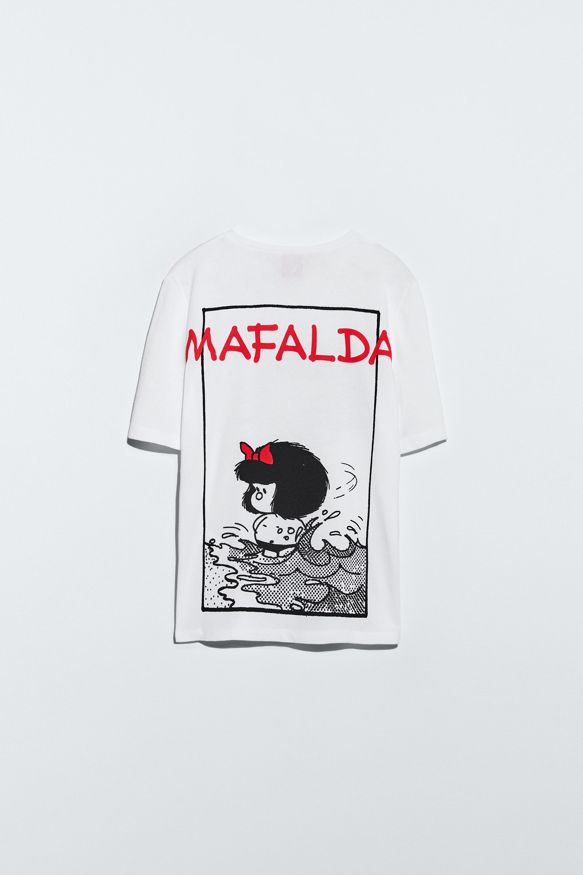 Camiseta Mafalda C Quino Zara Mexico