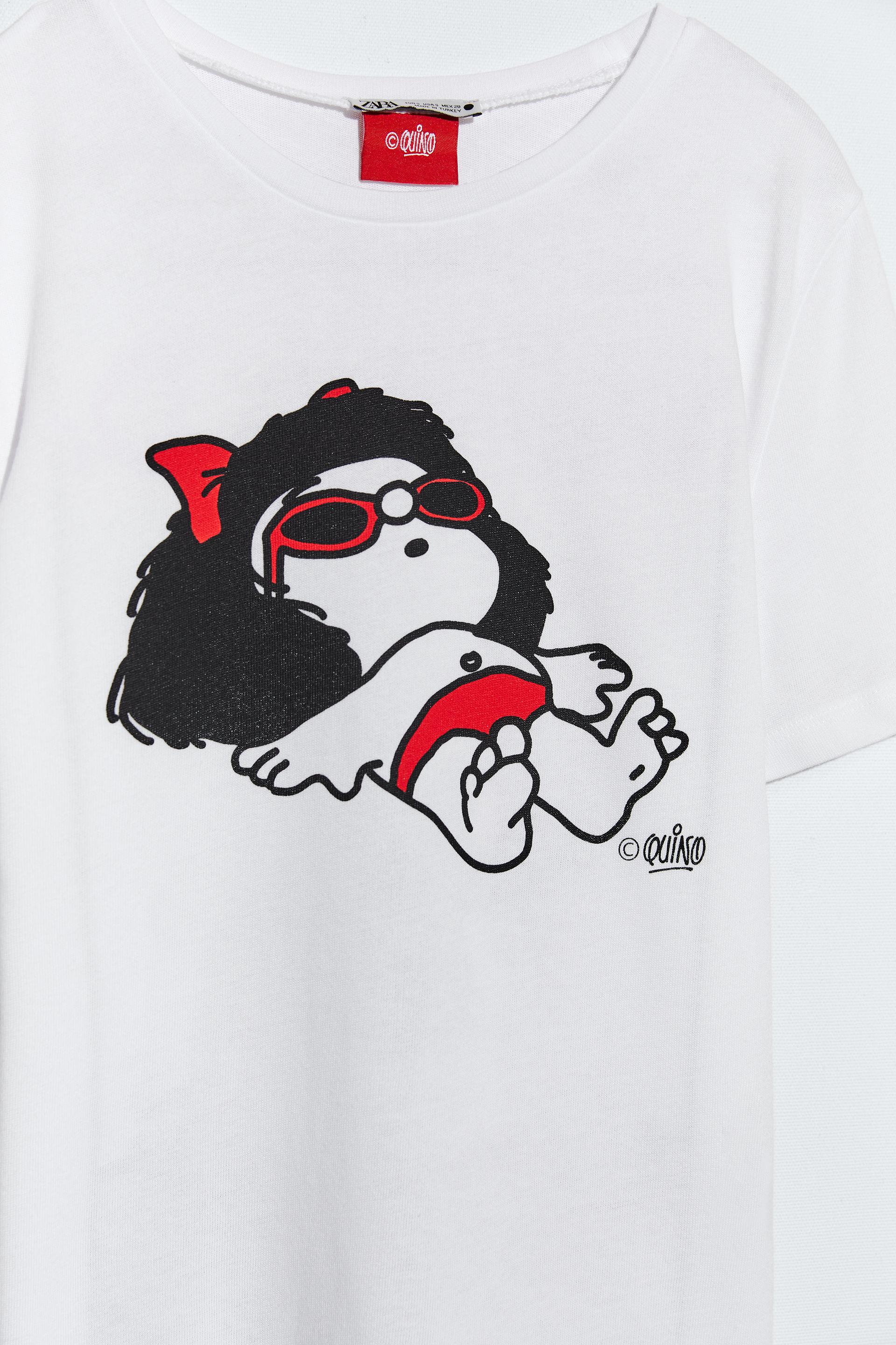 Mafalda C Quino T Shirt Zara Italy