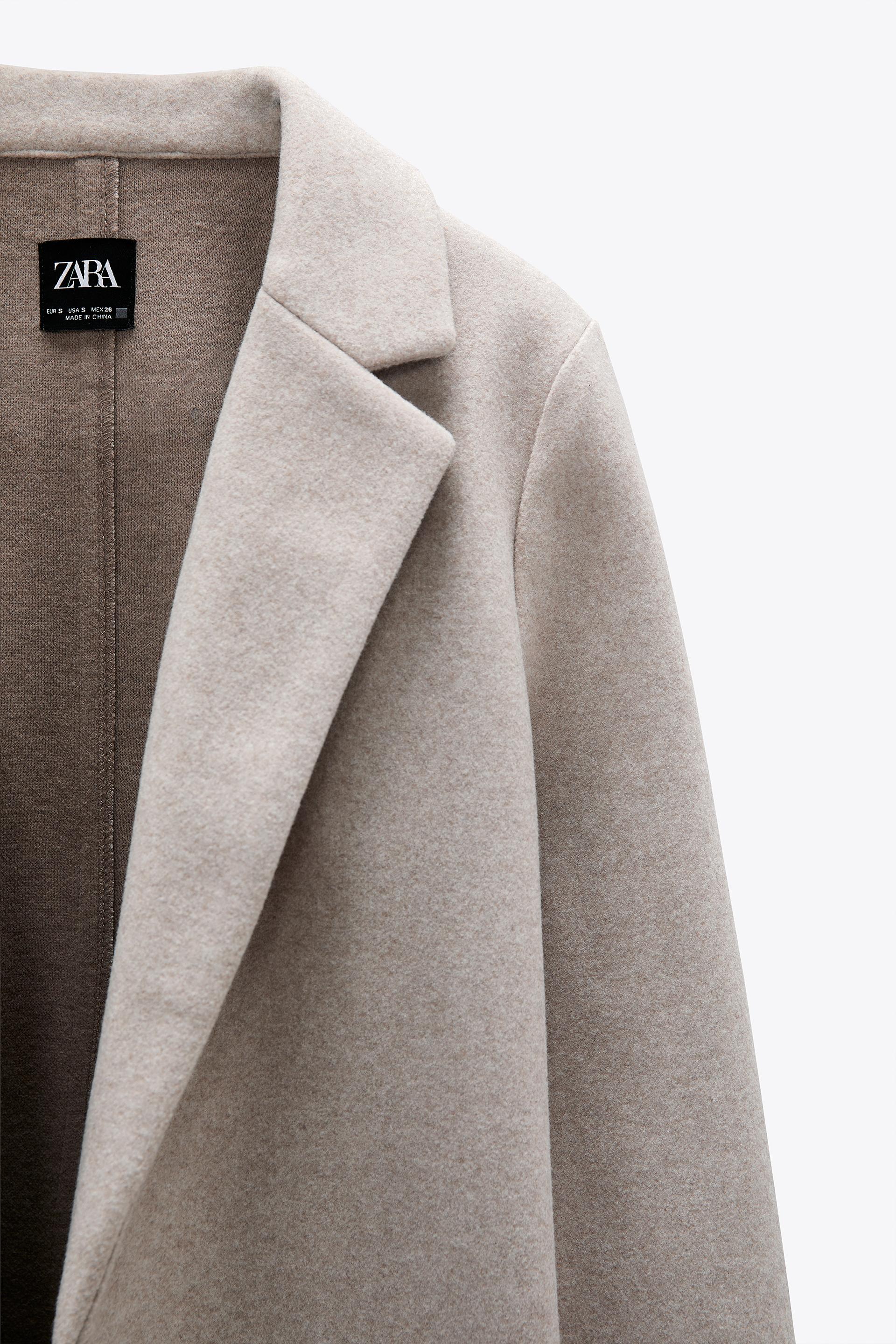 Mantel Mit Reverskragen Zara Deutschland Germany