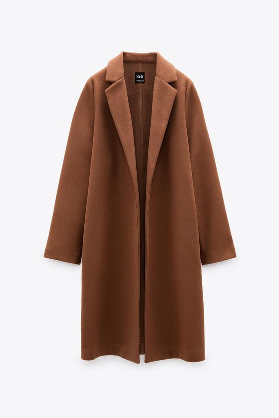 Women S Camel Coats Online Sale Zara Turkey