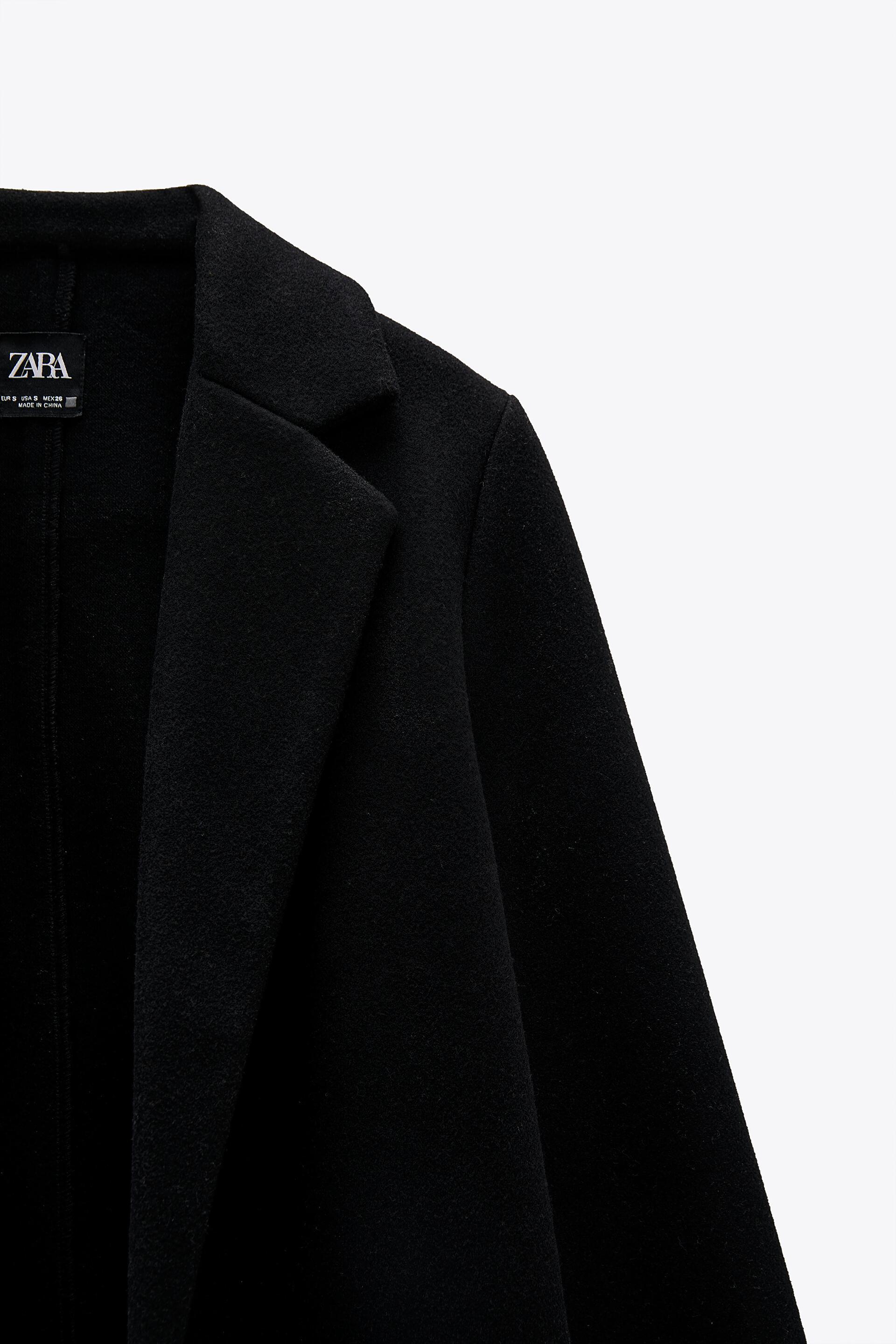 Mantel Mit Reverskragen Zara Deutschland Germany