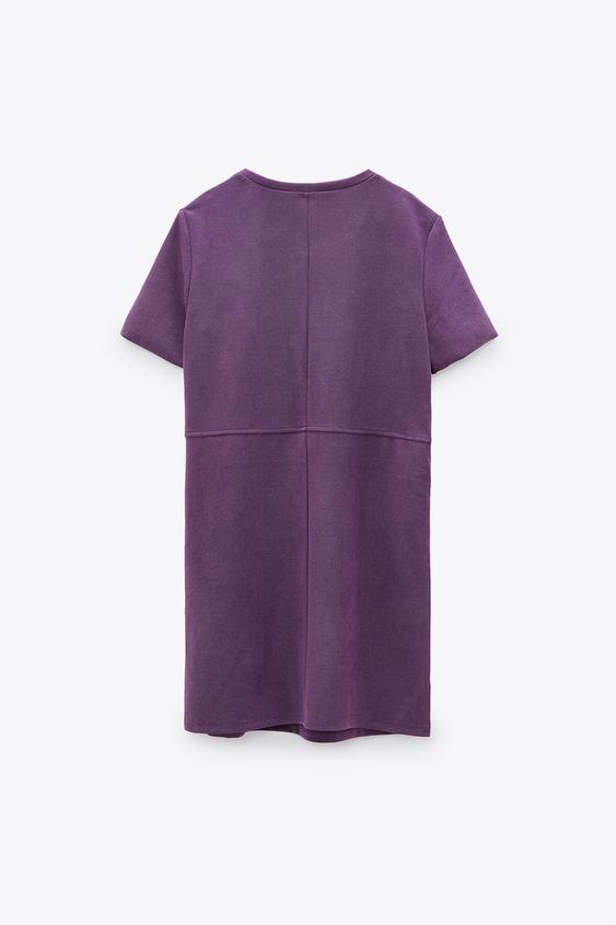 Damen Kleider In Violett Online Sale Zara Osterreich