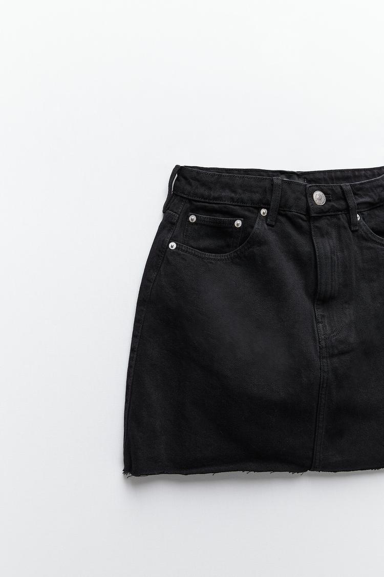 Jeans Minirock Zara Deutschland Germany