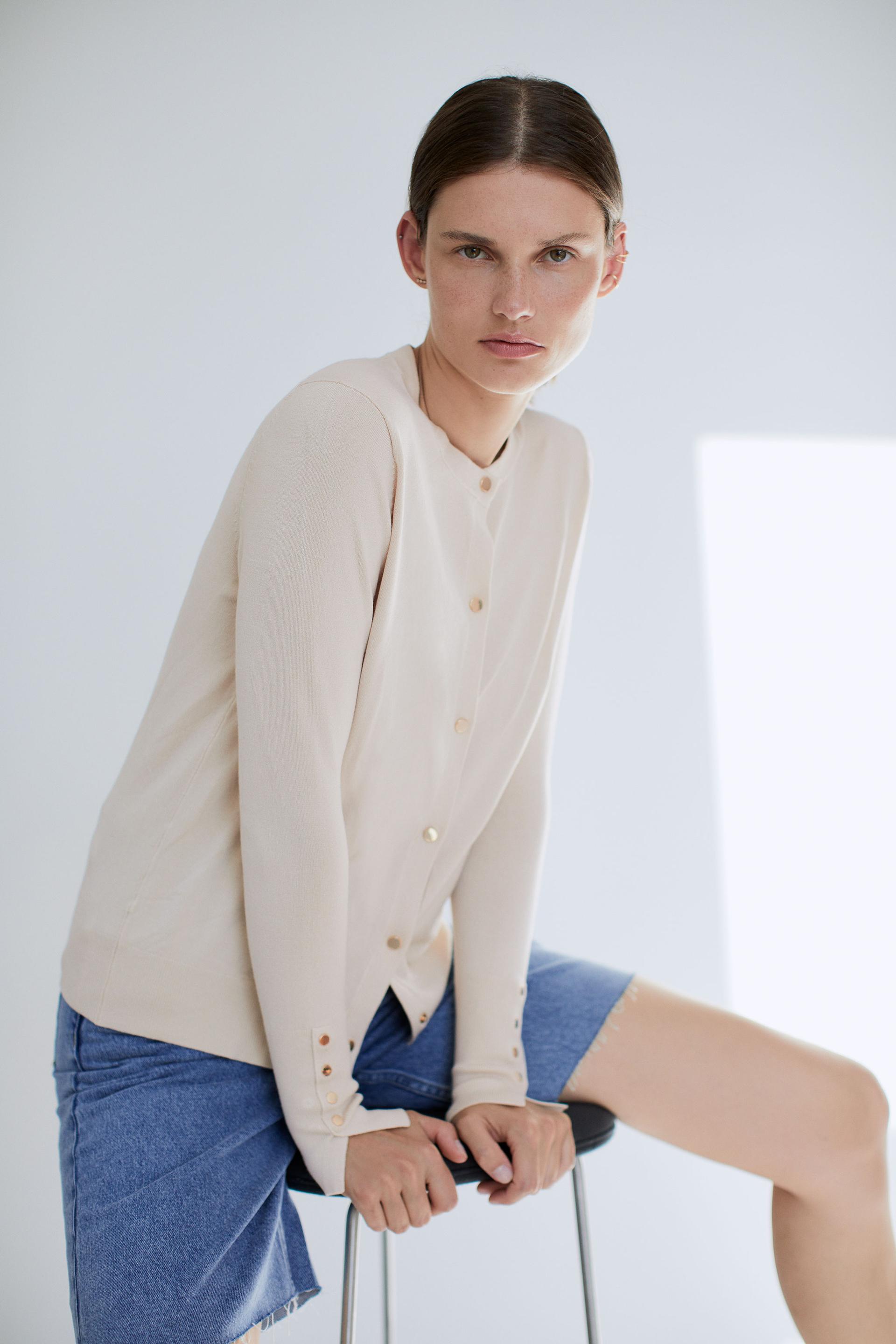 Zara basic buttoned jacket Clearance