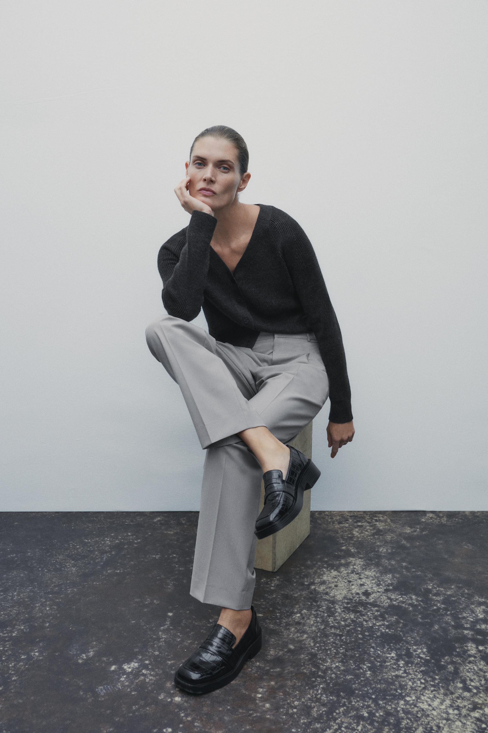 Merino Wool Blend Jacket Zara Canada